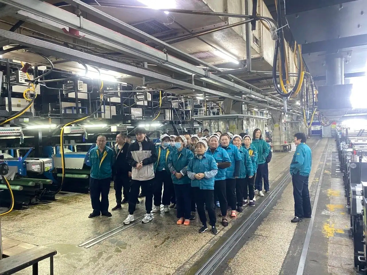 Changshu polyester acil tahliye tatbikatı gerçekleştiriyor